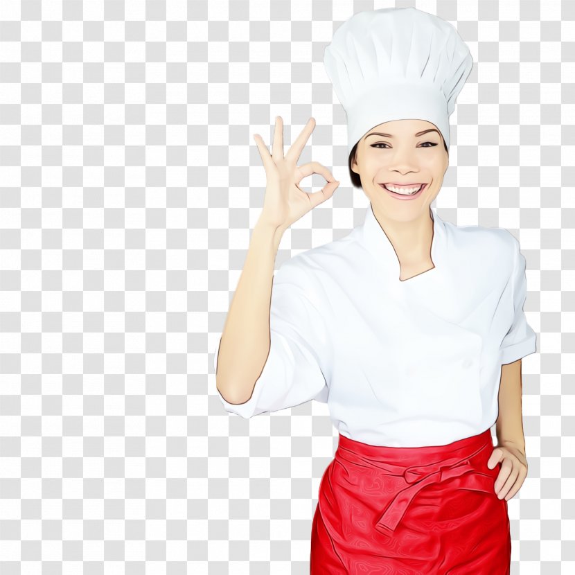 Cook Clothing Chef's Uniform Chef - Chief Finger Transparent PNG