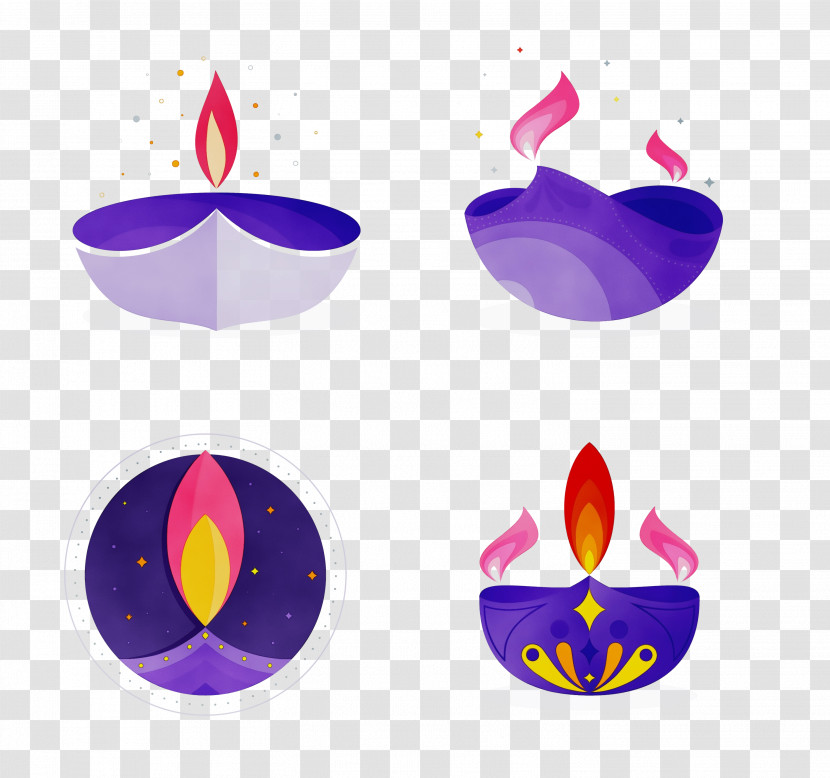 Purple Violet Logo Transparent PNG