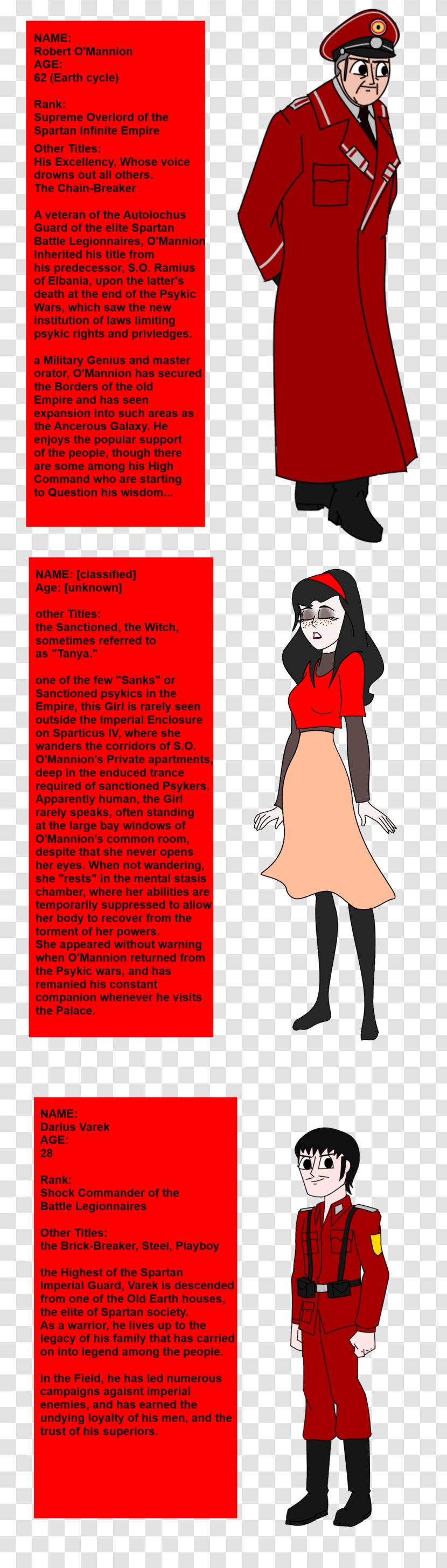 Comics Line Character Clip Art - Red Transparent PNG