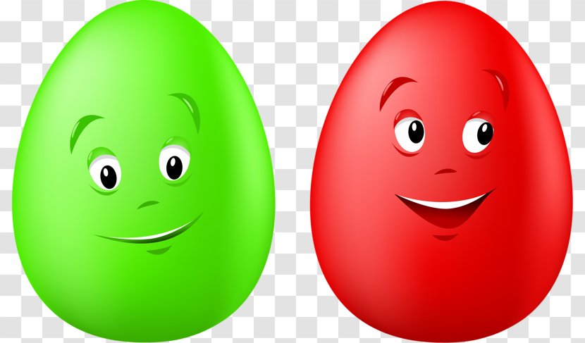 Easter Egg Color - Two Small Eggs Transparent PNG