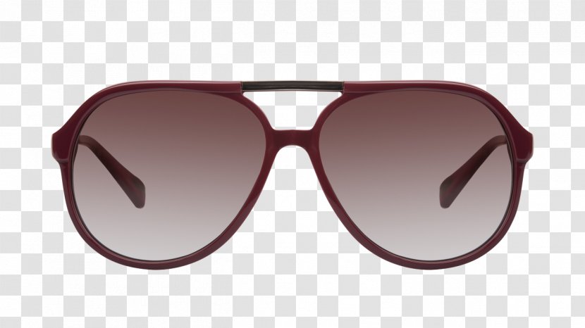 Sunglasses Browline Glasses Ray-Ban Goggles - Maroon Transparent PNG