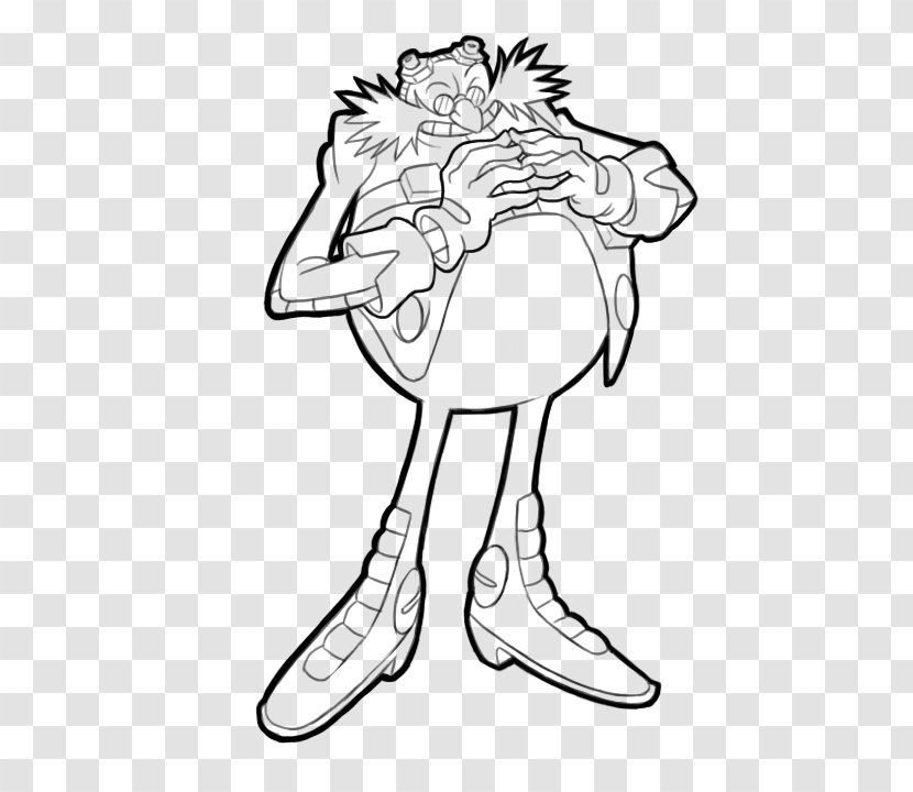 Sonic Chronicles: The Dark Brotherhood Hedgehog Doctor Eggman Amy Rose Coloring Book - Color Transparent PNG
