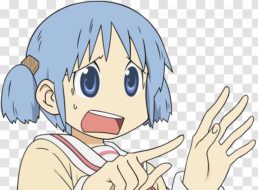 Nichijou Mio Naganohara Nano Shinonome - Silhouette Transparent PNG