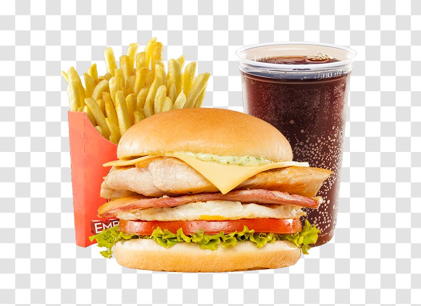 Breakfast Sandwich French Fries Whopper Cheeseburger Ham And Cheese - Fast Food - Burger King Transparent PNG