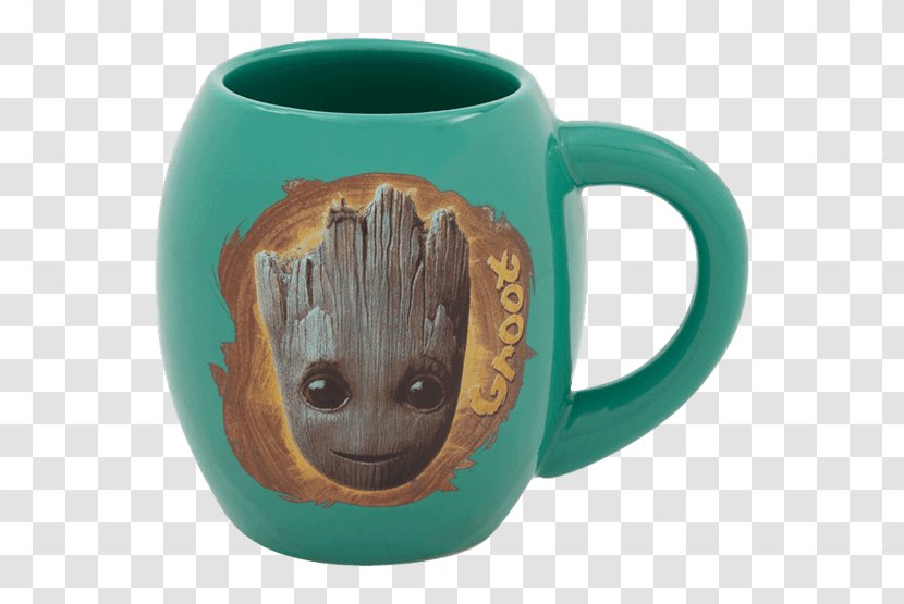 Baby Groot Coffee Cup Drax The Destroyer Rocket Raccoon - Marvel Cinematic Universe Transparent PNG