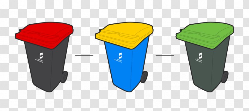Plastic Rubbish Bins & Waste Paper Baskets Collection Recycling Bin - Sorting Transparent PNG