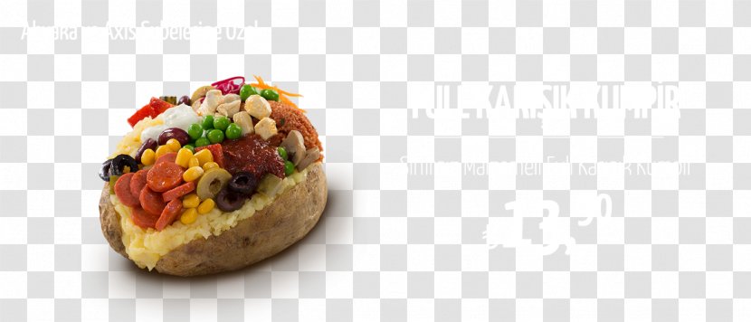 Vegetarian Cuisine Baked Potato Recipe Side Dish Transparent PNG