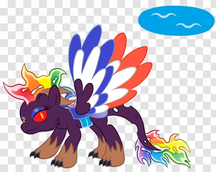 Clip Art Horse Illustration Mammal Design M Group - Wing - How Do You Breed A Double Rainbow Dragon Transparent PNG