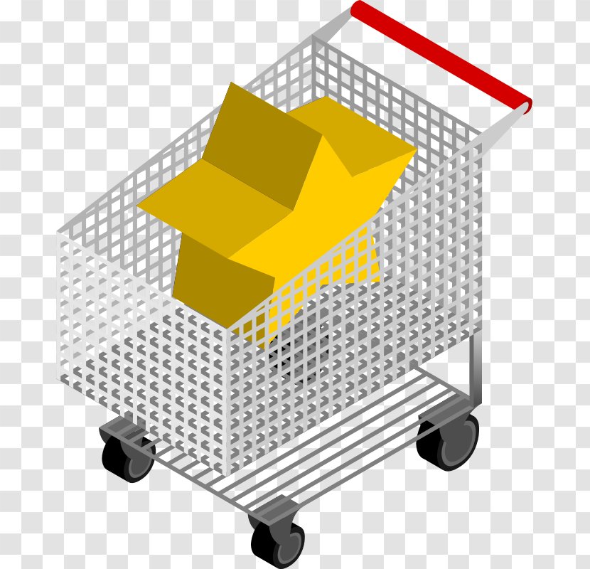 Shopping Cart Isometric Projection Clip Art - Images Of People Transparent PNG