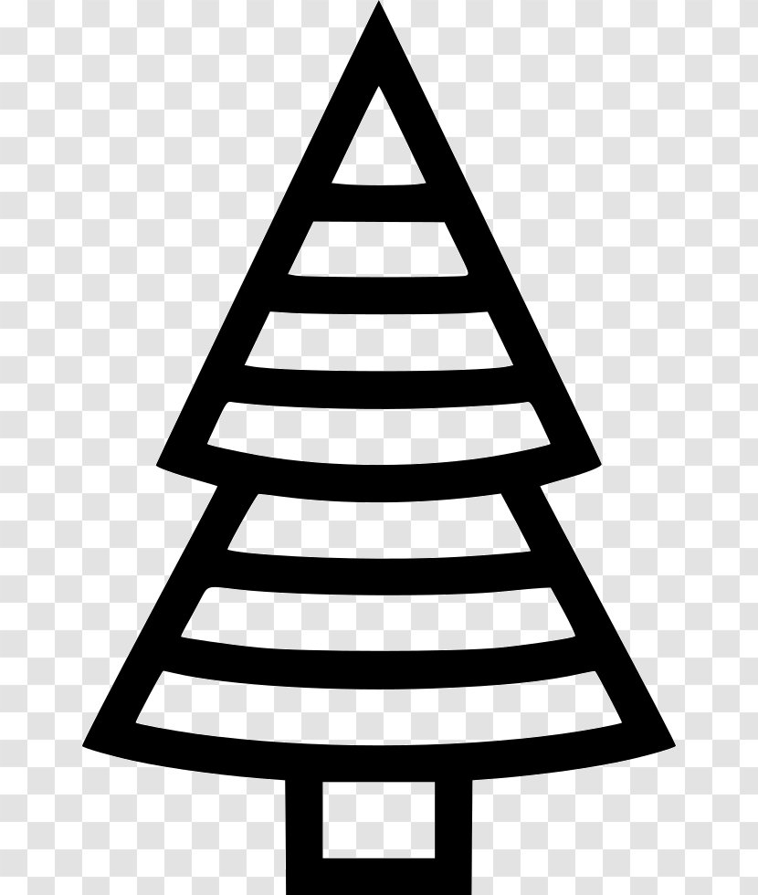 Clip Art Christmas Tree - Oregon Pine Transparent PNG