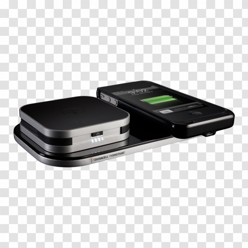 IPhone 4S Battery Charger 5 Powermat Technologies Ltd. - Electronic Device Transparent PNG