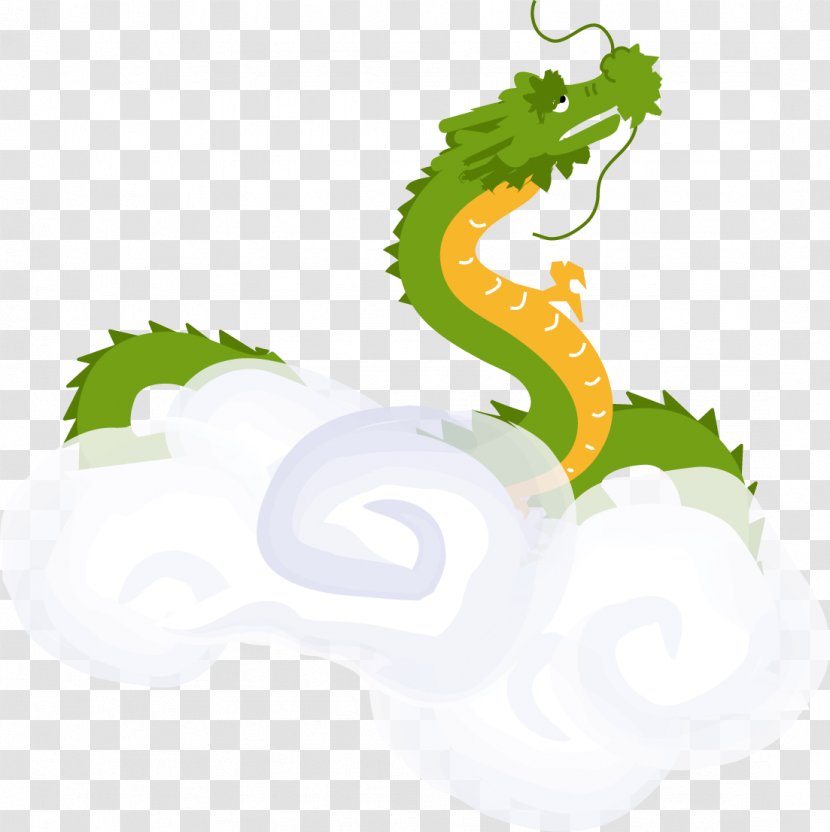 Illustration Seahorse Dragon Clip Art Text - Legendary Creature - Naver Transparent PNG