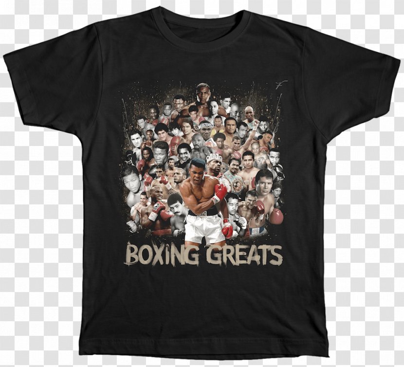 Boxing Sports Athlete The Ring Fight Night - Muhammad Ali - T-shirt Mock Up Transparent PNG