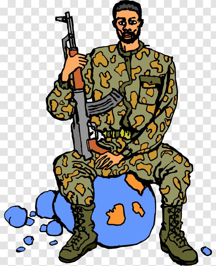 United States American Civil War Second World Revolutionary Clip Art - Profession - Hand-painted Cartoon Soldier Transparent PNG