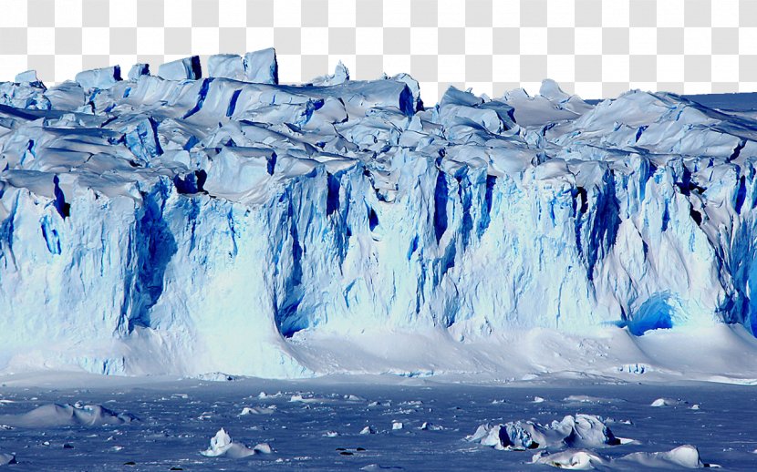 Larsen Ice Shelf Iceberg Antarctic Glacier - Freezing Transparent PNG