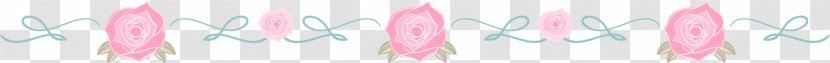 Clothing Textile Hair Coloring Petal - Magenta - Romantic Pink Hand-painted Roses Dividing Line Transparent PNG