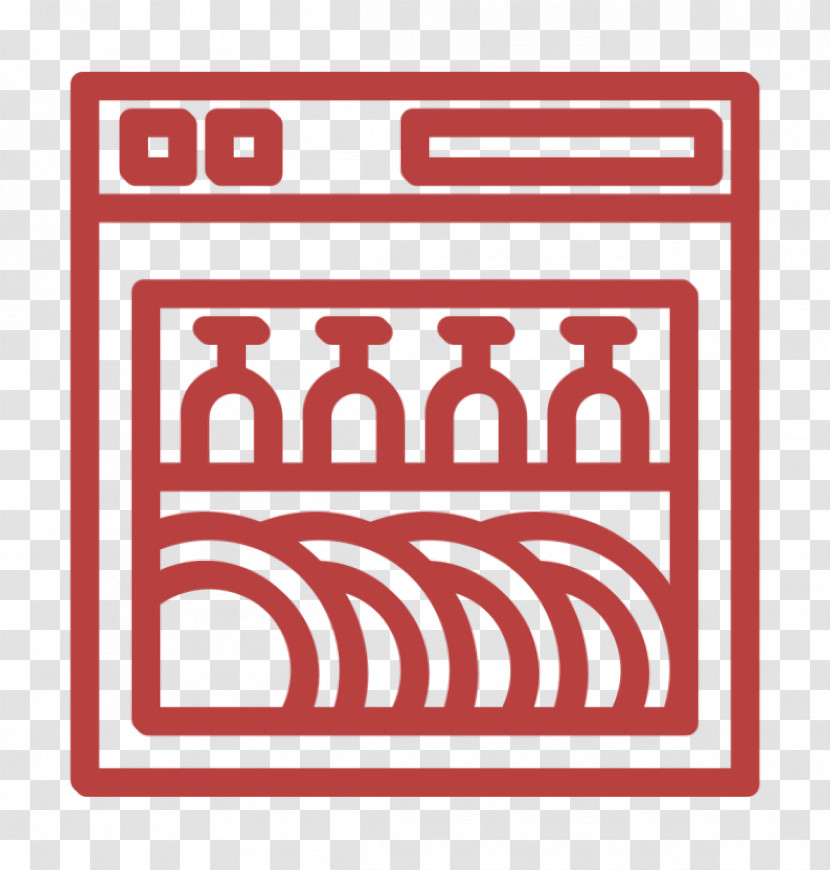 Dishwasher Icon Household Set Icon Kitchen Icon Transparent PNG