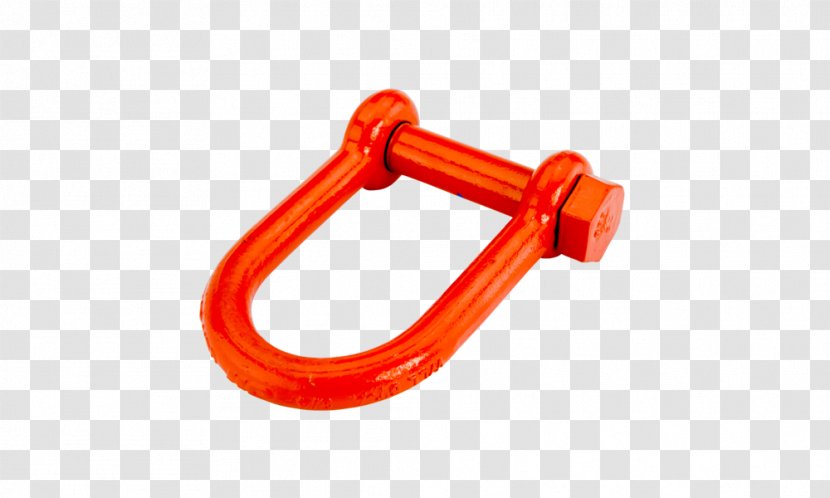 Shackle Rigging Working Load Limit Wire Rope Eye Bolt - Orange Transparent PNG