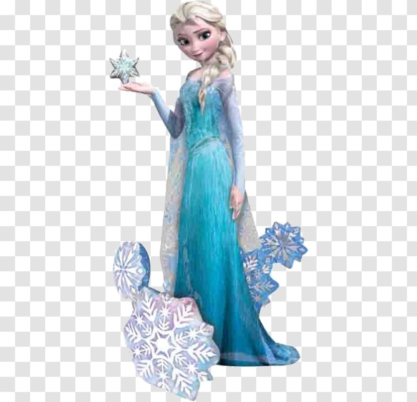 Elsa The Snow Queen Balloon Ariel YouTube - Figurine Transparent PNG