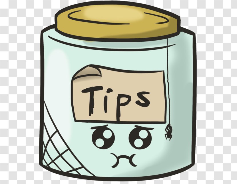 Tip Jar Art Drawing Clip - Yellow Transparent PNG