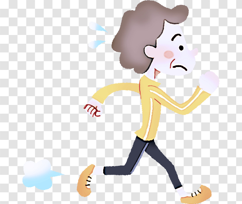 Cartoon Pleased Transparent PNG