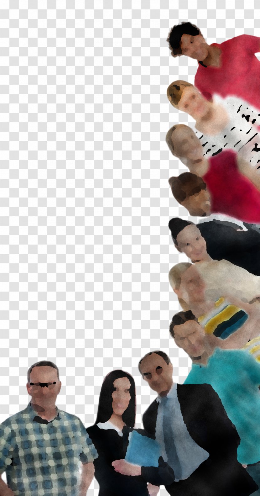 People Fun Crowd Smile Transparent PNG