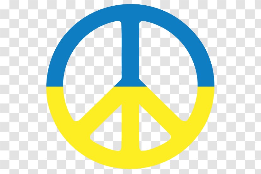Ukraine Peace Symbols Clip Art - Flag Of - Symbol Transparent PNG