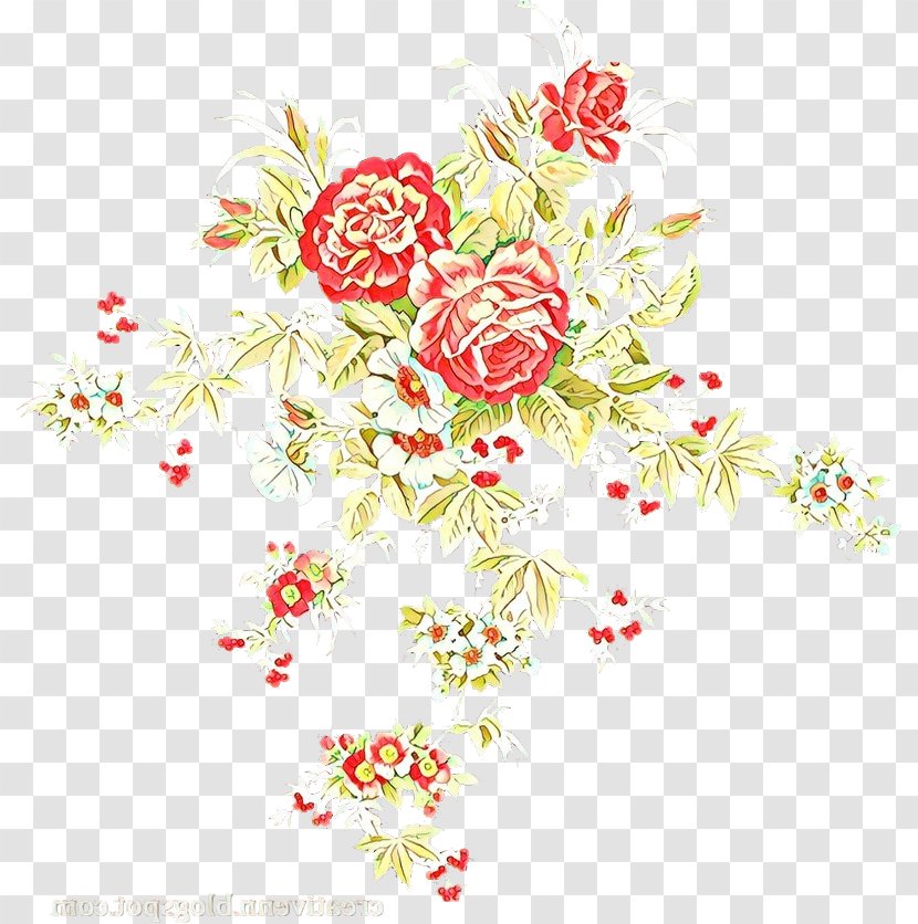 Floral Flower Background - Cut Flowers - Bouquet Pedicel Transparent PNG
