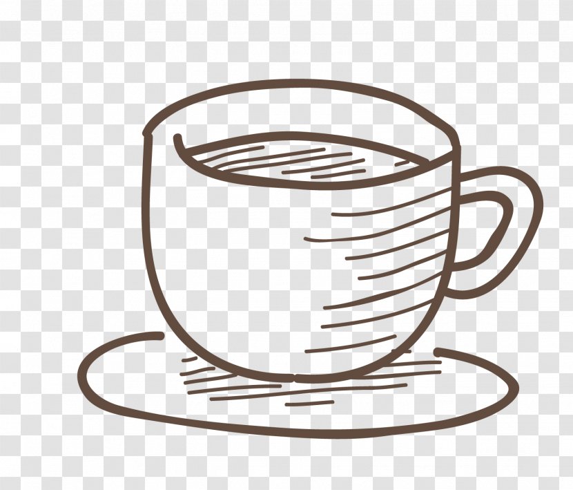 Hong Kong-style Milk Tea Coffee - Cartoon Transparent PNG