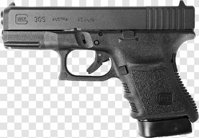 Glock 30 .45 ACP Firearm Pistol - Automatic Colt - Handgun Transparent PNG