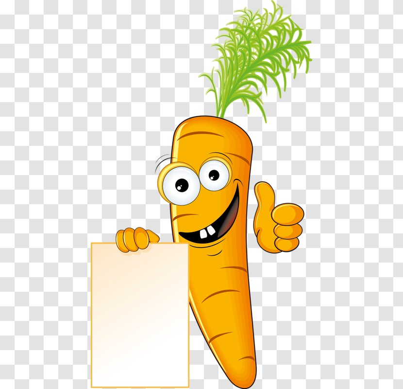 Vegetable Cartoon Fruit Illustration - Finger - Carrot Transparent PNG