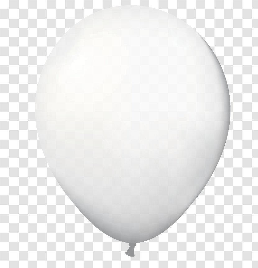 Balloon Sphere - White Transparent PNG