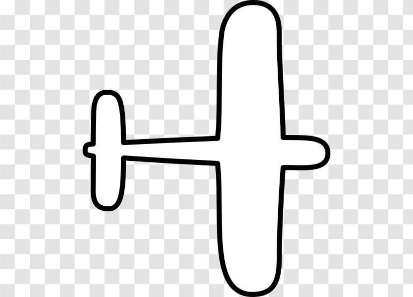 Airplane Clip Art: Transportation Drawing Stencil Art - Free Content - Plane Outline Transparent PNG