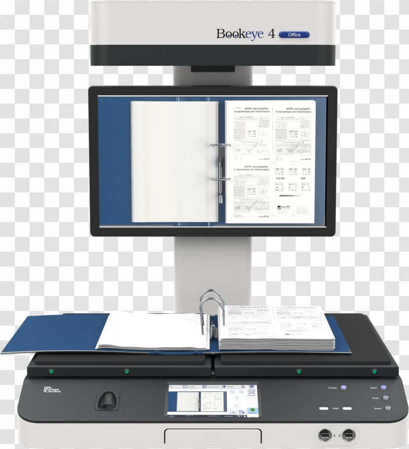 Computer Monitors Book Scanning Image Scanner Bokvagga - Fingerprint Transparent PNG