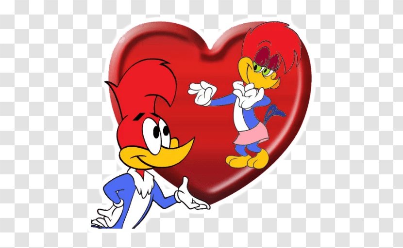 Woody Woodpecker Sticker Telegram Clip Art - Tree - And Friends Classic Cartoon Colle Transparent PNG
