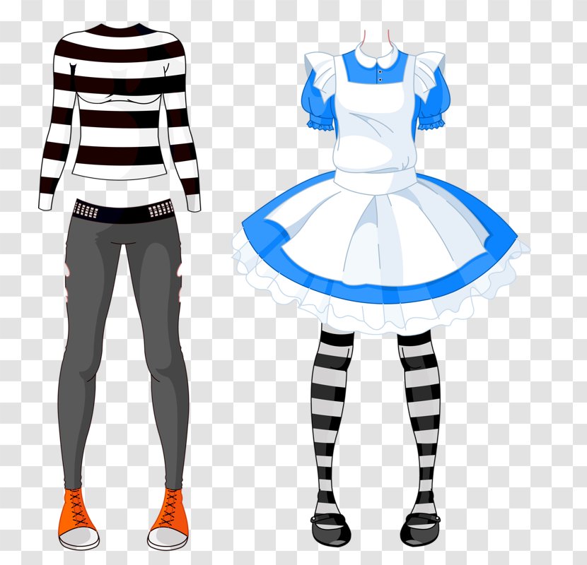 Paper Doll Halloween Costume Clothing Stock Photography - Watercolor - Women's Clothes Transparent PNG