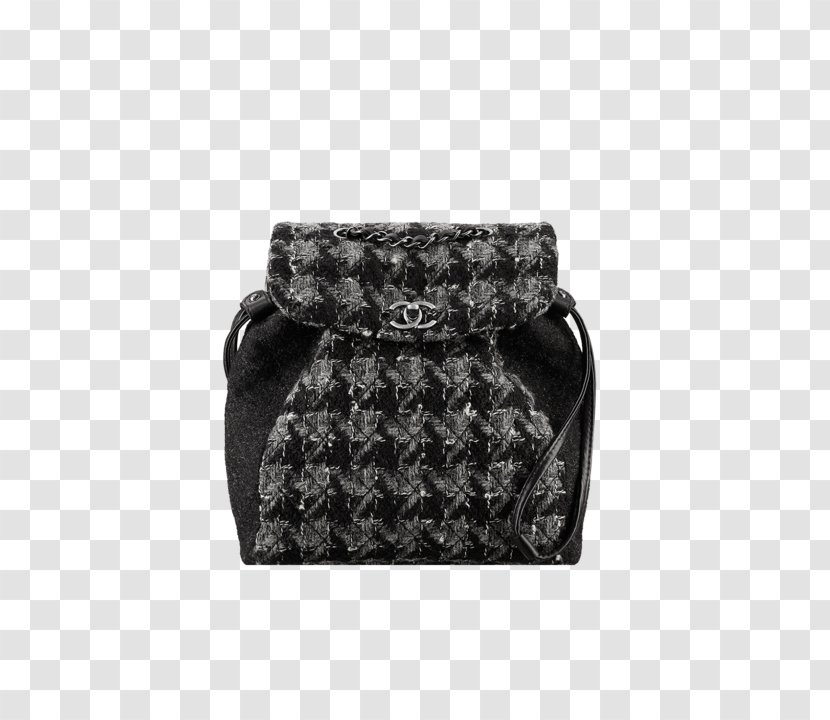 Handbag Chanel Fashion Tweed - Tasche - Gray Metal Plate Transparent PNG
