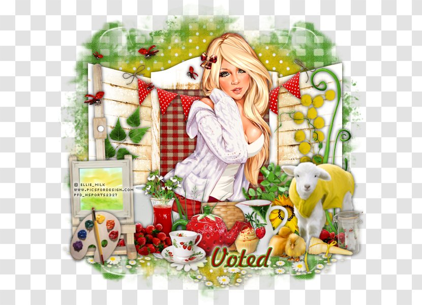 Floral Design Christmas Decoration Character - Fruit Transparent PNG
