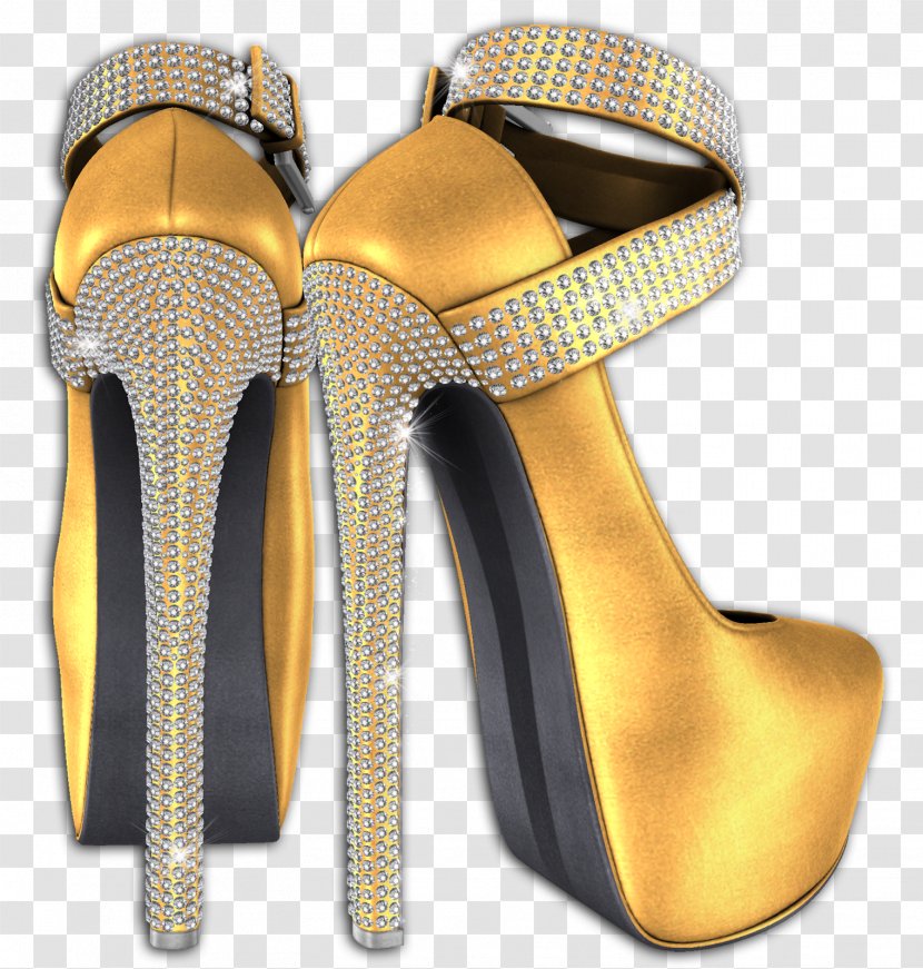 High-heeled Shoe Sandal - Highheeled Transparent PNG
