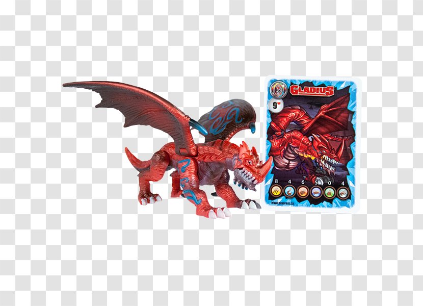 Action & Toy Figures Collectible Card Game Playing Dragon - Tyrannosaurus - Dino Cartoon Transparent PNG