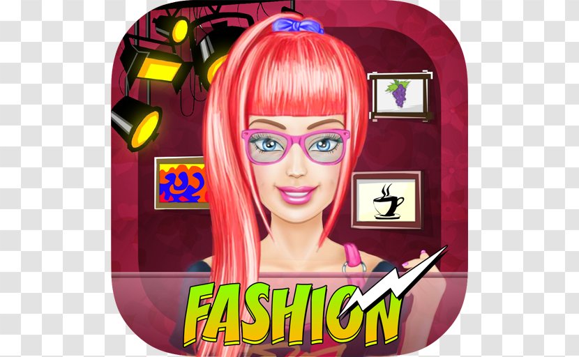 Hair Coloring Forehead Wig Character Cartoon - Dressup Transparent PNG