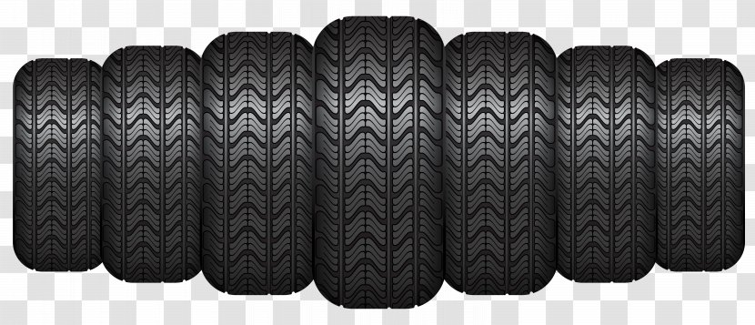 Car Tires Clip Art - Black Transparent PNG