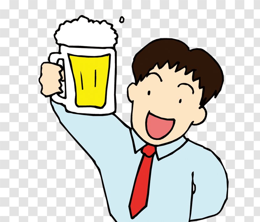 Beer Cartoon Illustration - Watercolor - Drink Photos Transparent PNG