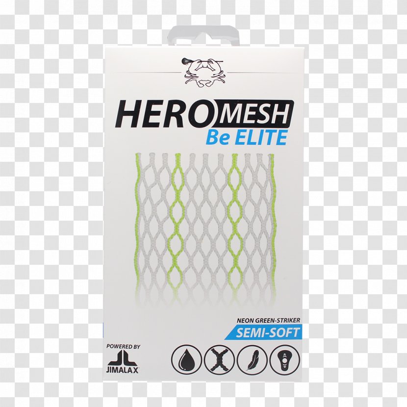 Lacrosse Experts Mesh Sticks East Coast Dyes - Soft Green Transparent PNG