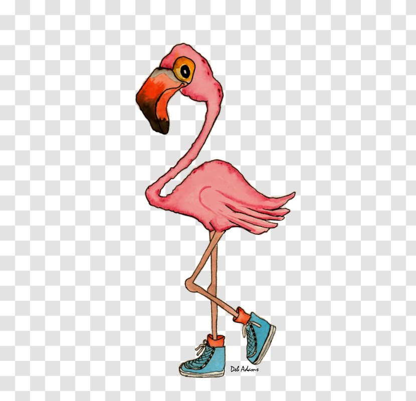 Flamingo Cartoon Clip Art - Neck Transparent PNG