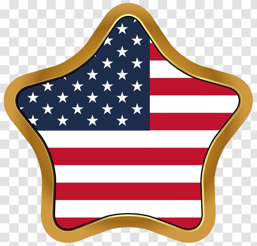 Image File Formats Lossless Compression - Pattern - USA Flag Star Clip Art Transparent PNG