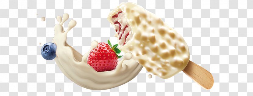 Ice Cream Cones Strawberry Flavor - Soft Serve Transparent PNG