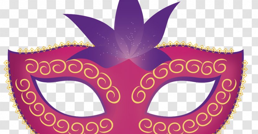 Mask Carnival Party Masquerade Ball - Purple Transparent PNG