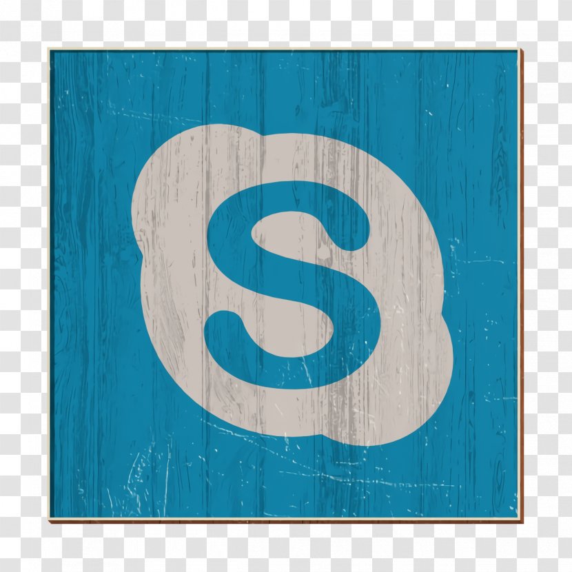 Skype Icon Social Networks Logos - Symbol Electric Blue Transparent PNG