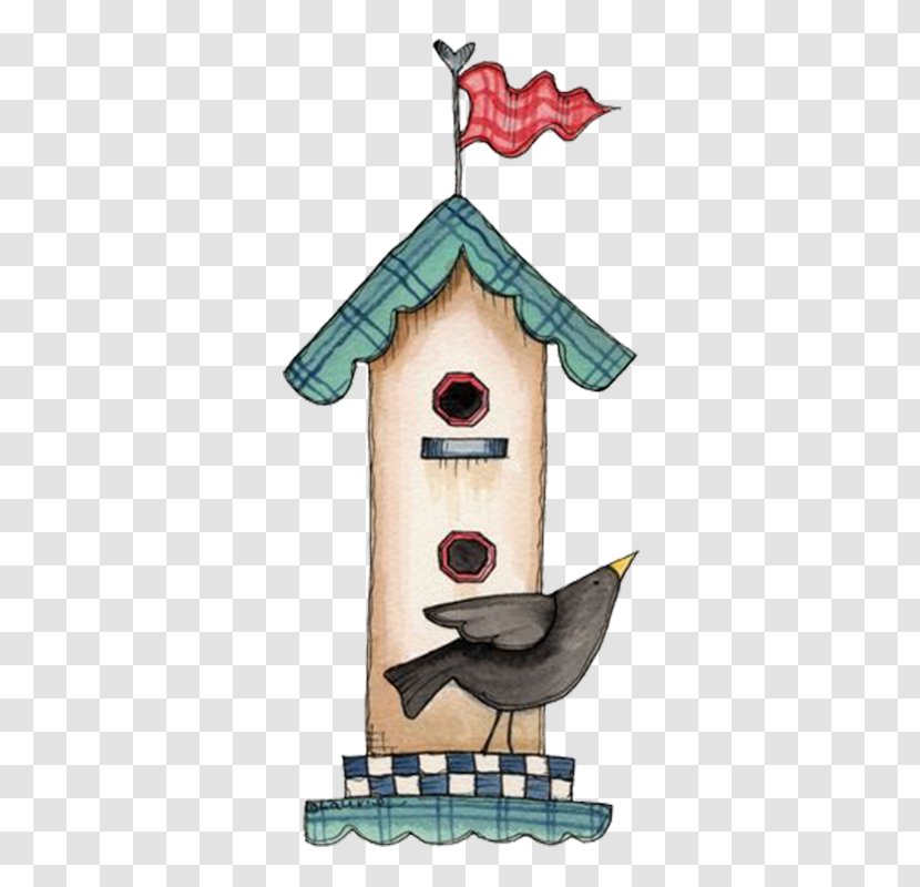 Bird Feeder Nest Box Clip Art - Christmas Ornament - House Transparent PNG